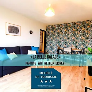  Appartement La Belle Balade - Parking - Wifi - Balcon - Belle Vue !